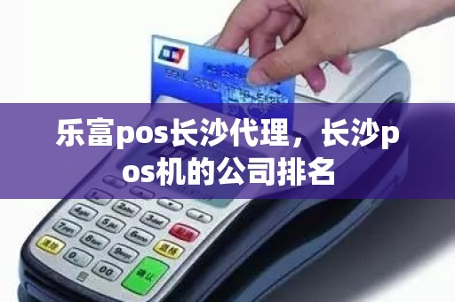 乐富pos长沙代理，长沙pos机的公司排名