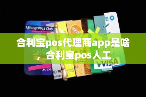 合利宝pos代理商app是啥，合利宝pos人工