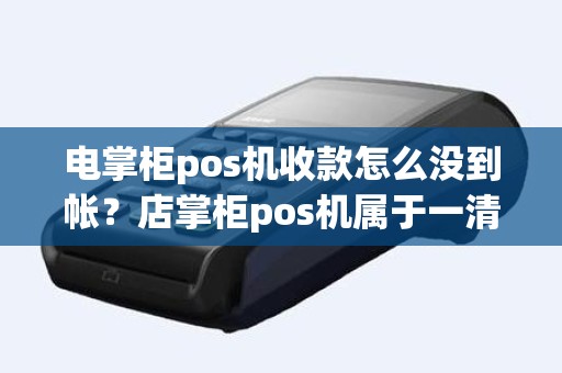 电掌柜pos机收款怎么没到帐？店掌柜pos机属于一清机吗