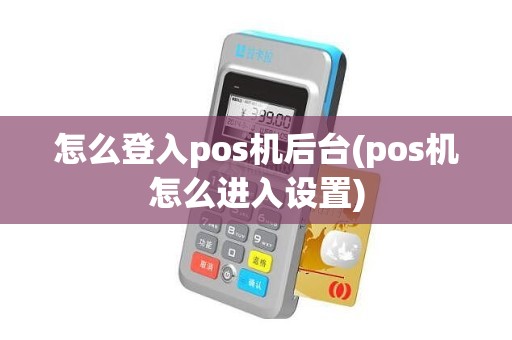 怎么登入pos机后台(pos机怎么进入设置)