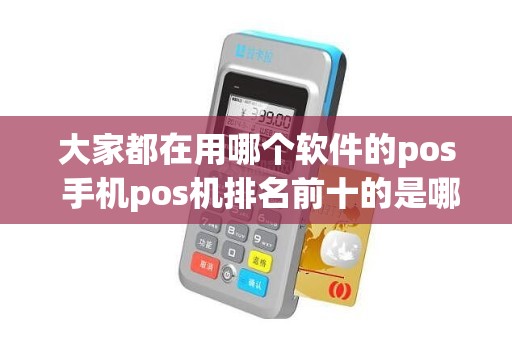 大家都在用哪个软件的pos 手机pos机排名前十的是哪些品牌