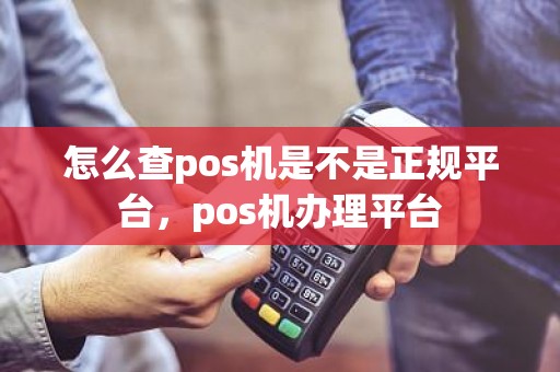 怎么查pos机是不是正规平台，pos机办理平台