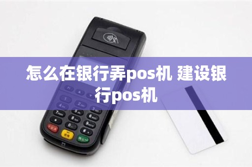 怎么在银行弄pos机 建设银行pos机