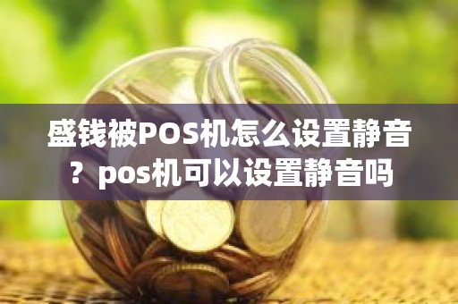 盛钱被POS机怎么设置静音？pos机可以设置静音吗