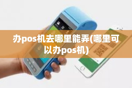 办pos机去哪里能弄(哪里可以办pos机)