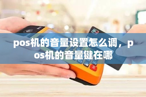 pos机的音量设置怎么调，pos机的音量键在哪