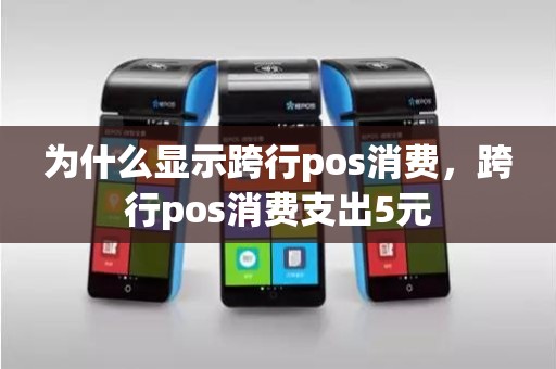 为什么显示跨行pos消费，跨行pos消费支出5元