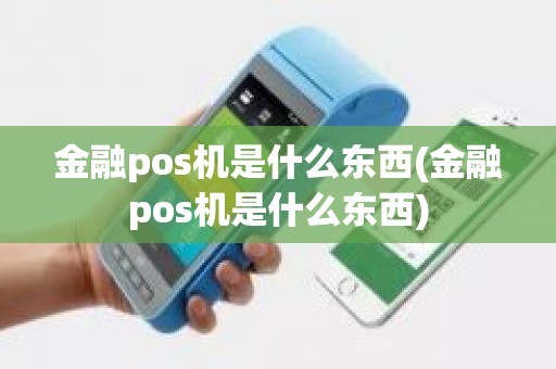 金融pos机是什么东西(金融pos机是什么东西)