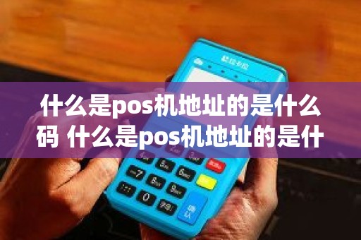 什么是pos机地址的是什么码 什么是pos机地址的是什么码 什么是pos机地址的是什么码 什么是pos机地址的是什么码