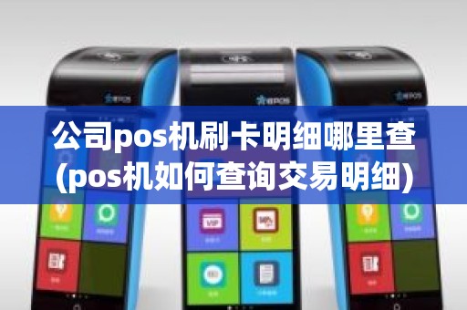 公司pos机刷卡明细哪里查(pos机如何查询交易明细)