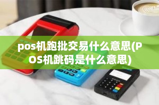 pos机跑批交易什么意思(POS机跳码是什么意思)