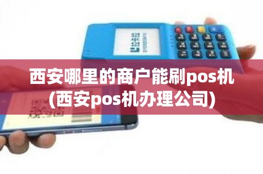 西安哪里的商户能刷pos机(西安pos机办理公司)