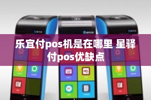 乐宜付pos机是在哪里 星驿付pos优缺点