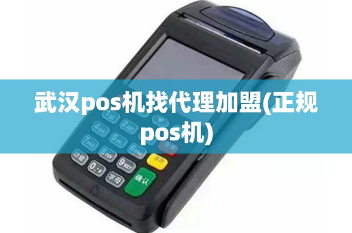 武汉pos机找代理加盟(正规pos机)