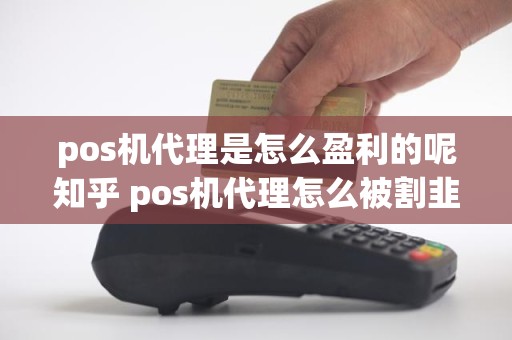 pos机代理是怎么盈利的呢知乎 pos机代理怎么被割韭菜