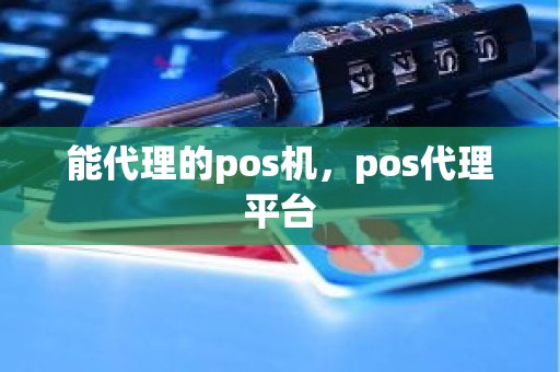 能代理的pos机,pos代理平台 能代理的pos机,pos代理平台
