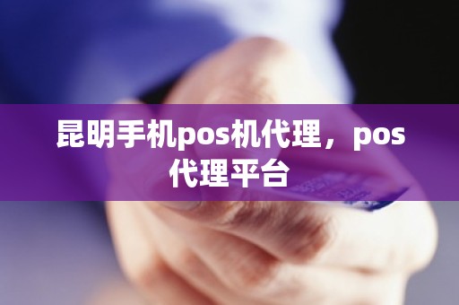 昆明手机pos机代理，pos代理平台