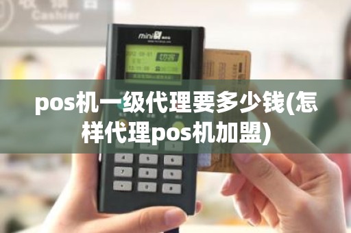 pos机一级代理要多少钱(怎样代理pos机加盟)