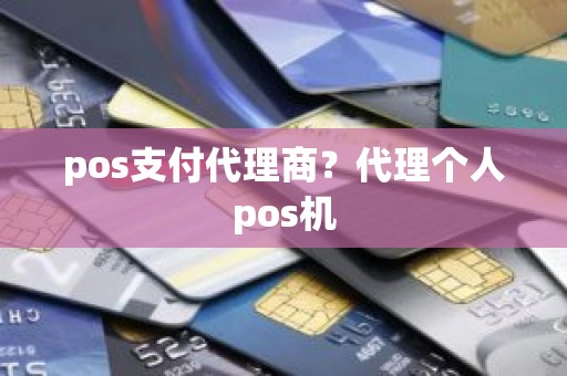 pos支付代理商？代理个人pos机