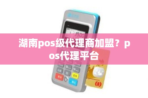 湖南pos级代理商加盟？pos代理平台