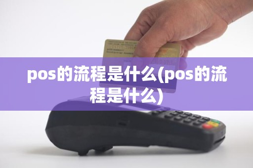 pos的流程是什么(pos的流程是什么)