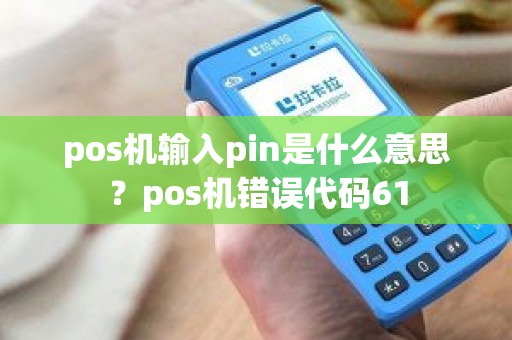 pos机输入pin是什么意思？pos机错误代码61