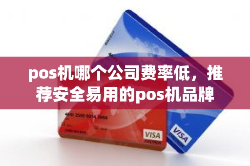 pos机哪个公司费率低，推荐安全易用的pos机品牌