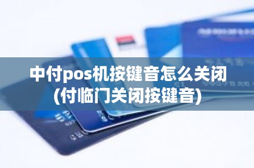 中付pos机按键音怎么关闭(付临门关闭按键音)