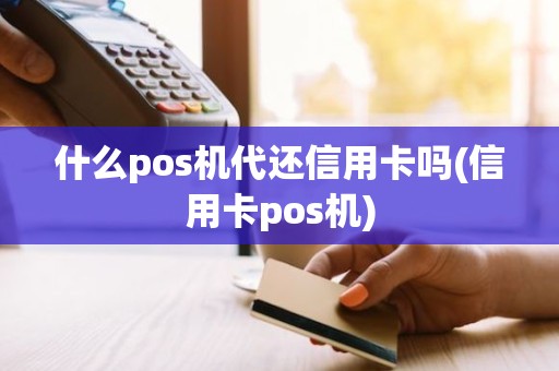 什么pos机代还信用卡吗(信用卡pos机)