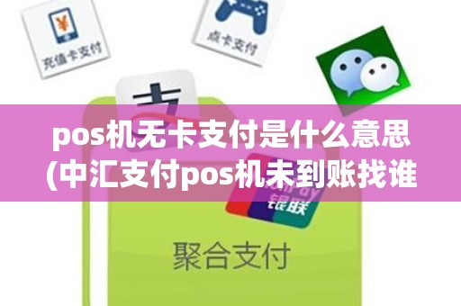 pos机无卡支付是什么意思(中汇支付pos机未到账找谁)