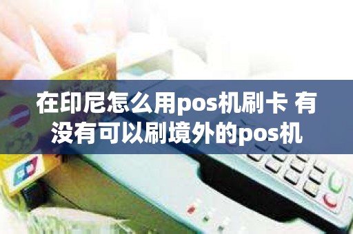 在印尼怎么用pos机刷卡 有没有可以刷境外的pos机