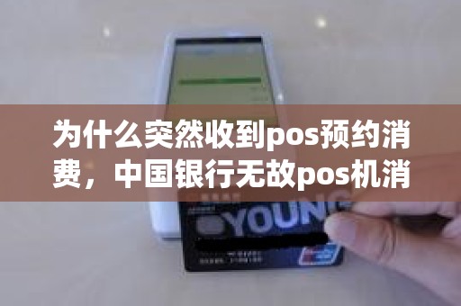 为什么突然收到pos预约消费，中国银行无故pos机消费