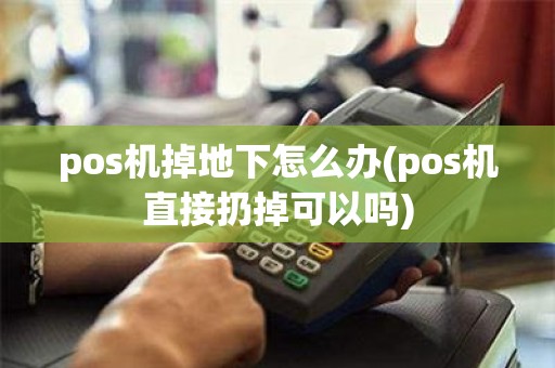 pos机掉地下怎么办(pos机直接扔掉可以吗)