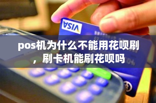 pos机为什么不能用花呗刷，刷卡机能刷花呗吗