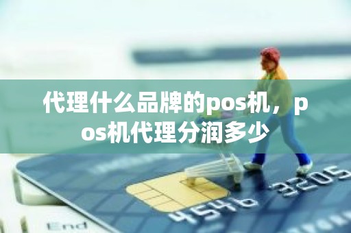 代理什么品牌的pos机，pos机代理分润多少