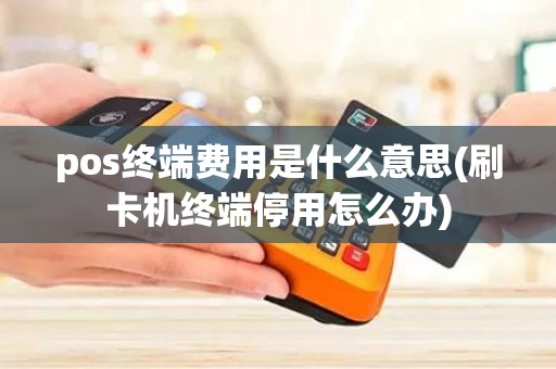 pos终端费用是什么意思(刷卡机终端停用怎么办)
