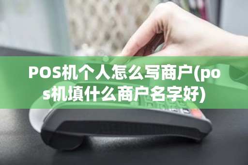POS机个人怎么写商户(pos机填什么商户名字好)