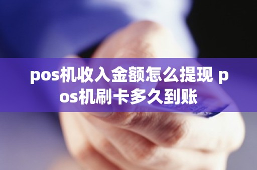 pos机收入金额怎么提现 pos机刷卡多久到账