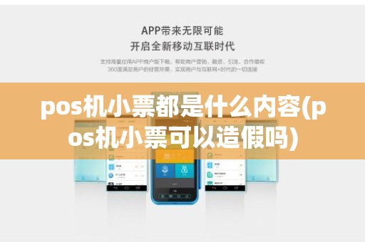 pos机小票都是什么内容(pos机小票可以造假吗)