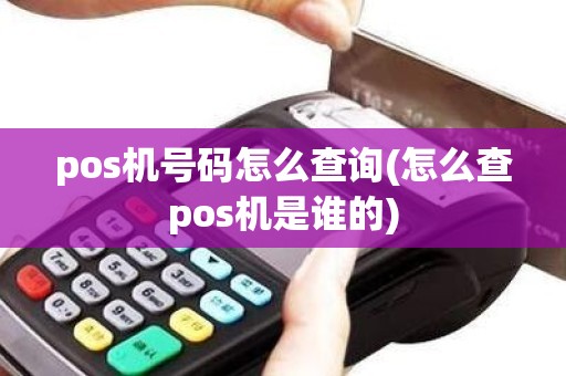 pos机号码怎么查询(怎么查pos机是谁的)