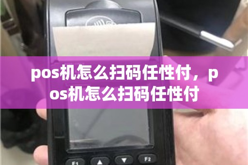 pos机怎么扫码任性付，pos机怎么扫码任性付