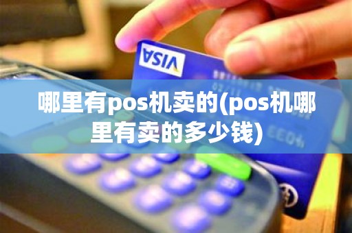 哪里有pos机卖的(pos机哪里有卖的多少钱)