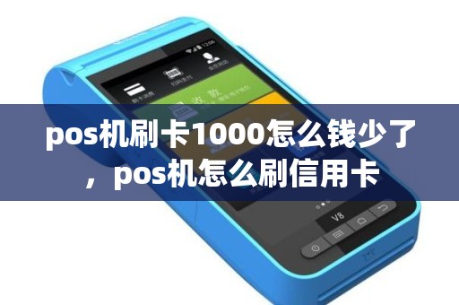 pos机刷卡1000怎么钱少了，pos机怎么刷信用卡