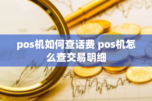 pos机如何查话费 pos机怎么查交易明细