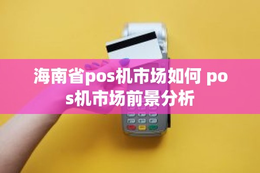 海南省pos机市场如何 pos机市场前景分析