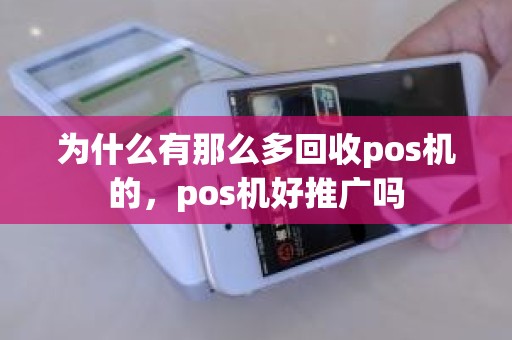 为什么有那么多回收pos机的，pos机好推广吗