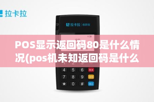 POS显示返回码80是什么情况(pos机未知返回码是什么意思)