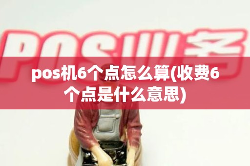pos机6个点怎么算(收费6个点是什么意思)
