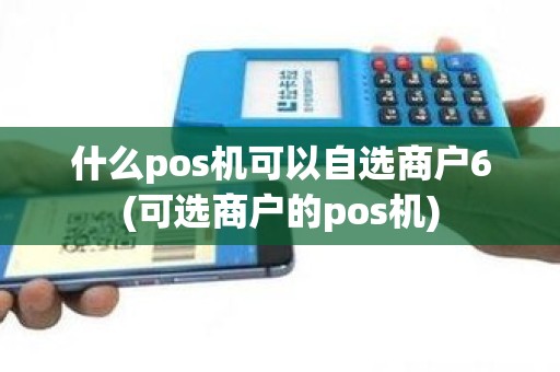什么pos机可以自选商户6(可选商户的pos机)