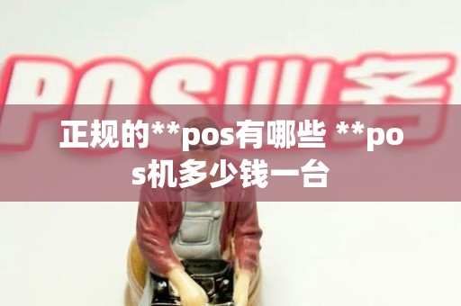 正规的**pos有哪些 **pos机多少钱一台